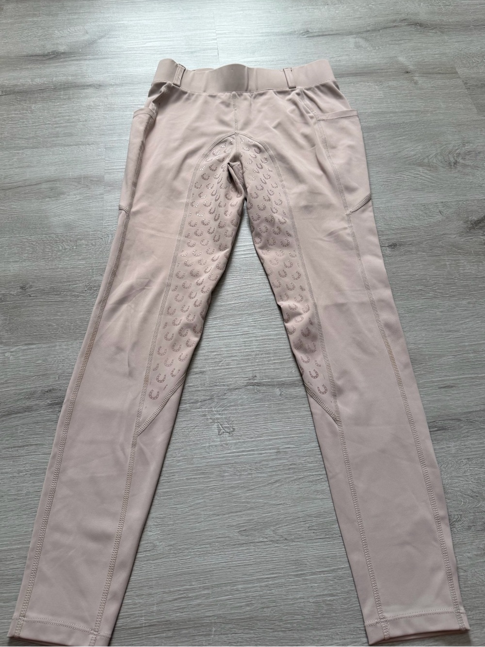 Fitst4 Women’s Equestrian Riding Pants Leggings tan
